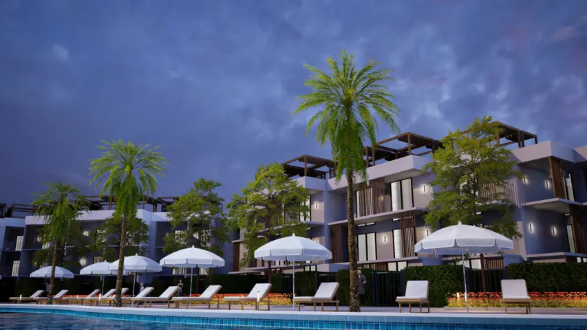 209 Second floor Building 6 main pool + 88 m2 special roof